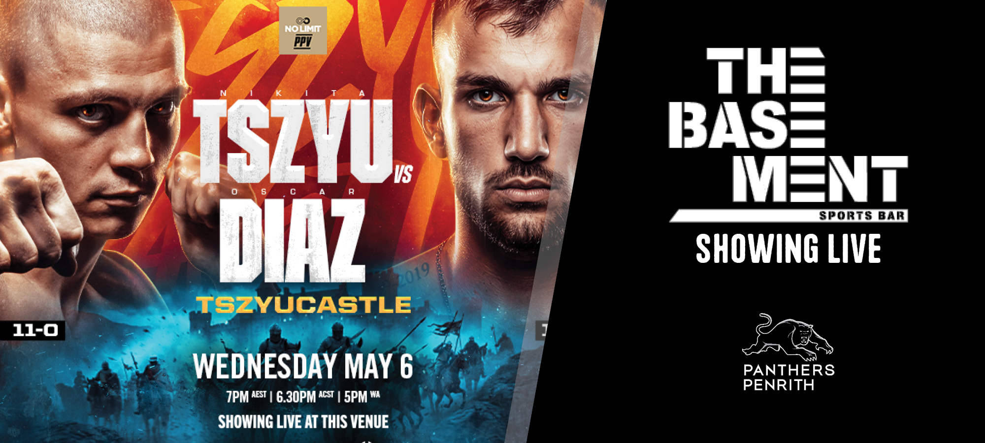 Nikita Tszyu v Oscar Diaz