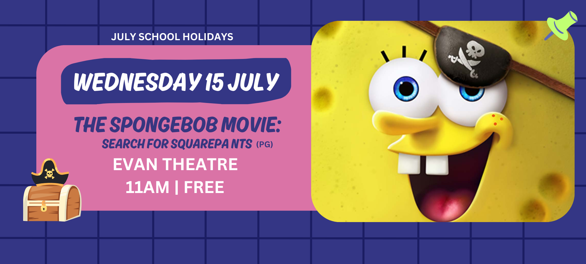 Free Movie – THE SPONGEBOB MOVIE: SEARCH FOR SQUAREPANTS