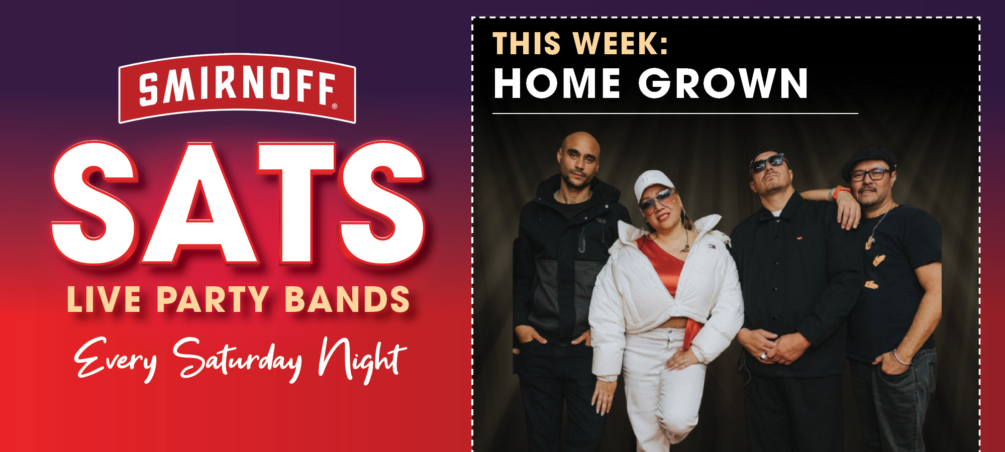 Smirnoff Sats: Homegrown