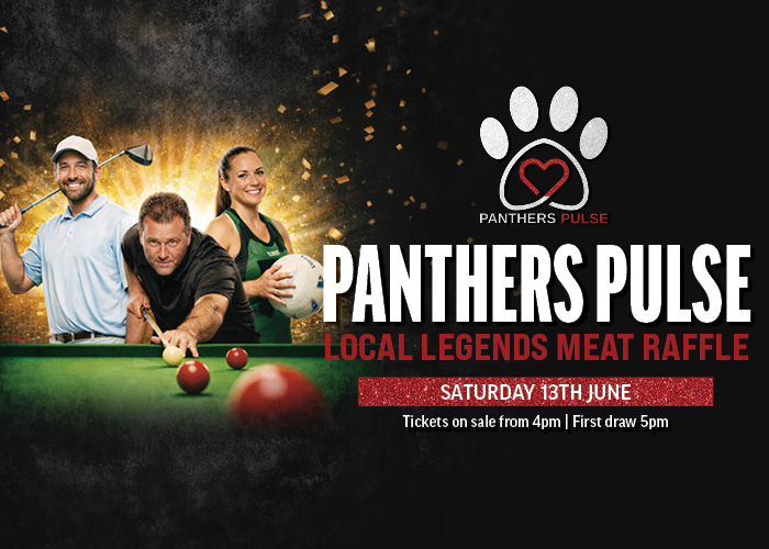 Panthers Pulse Local Legends Meat Raffle