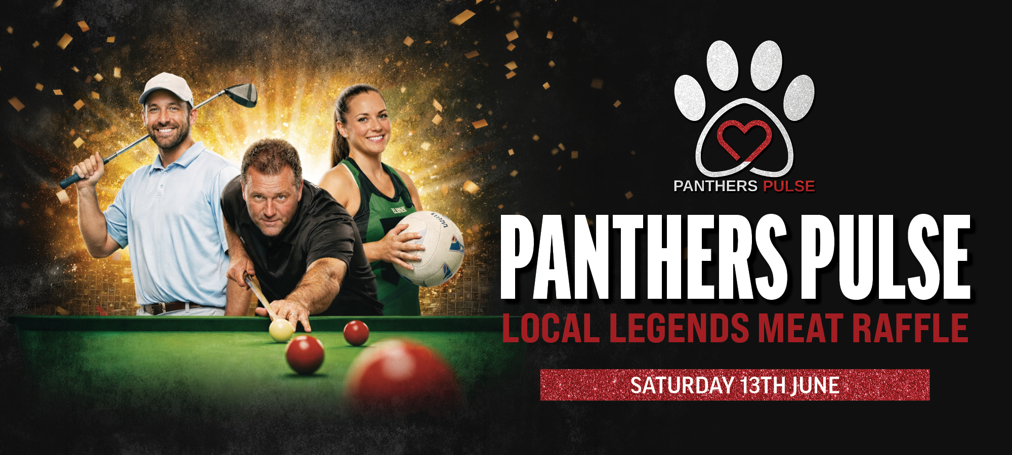 Panthers Pulse Local Legends Meat Raffle