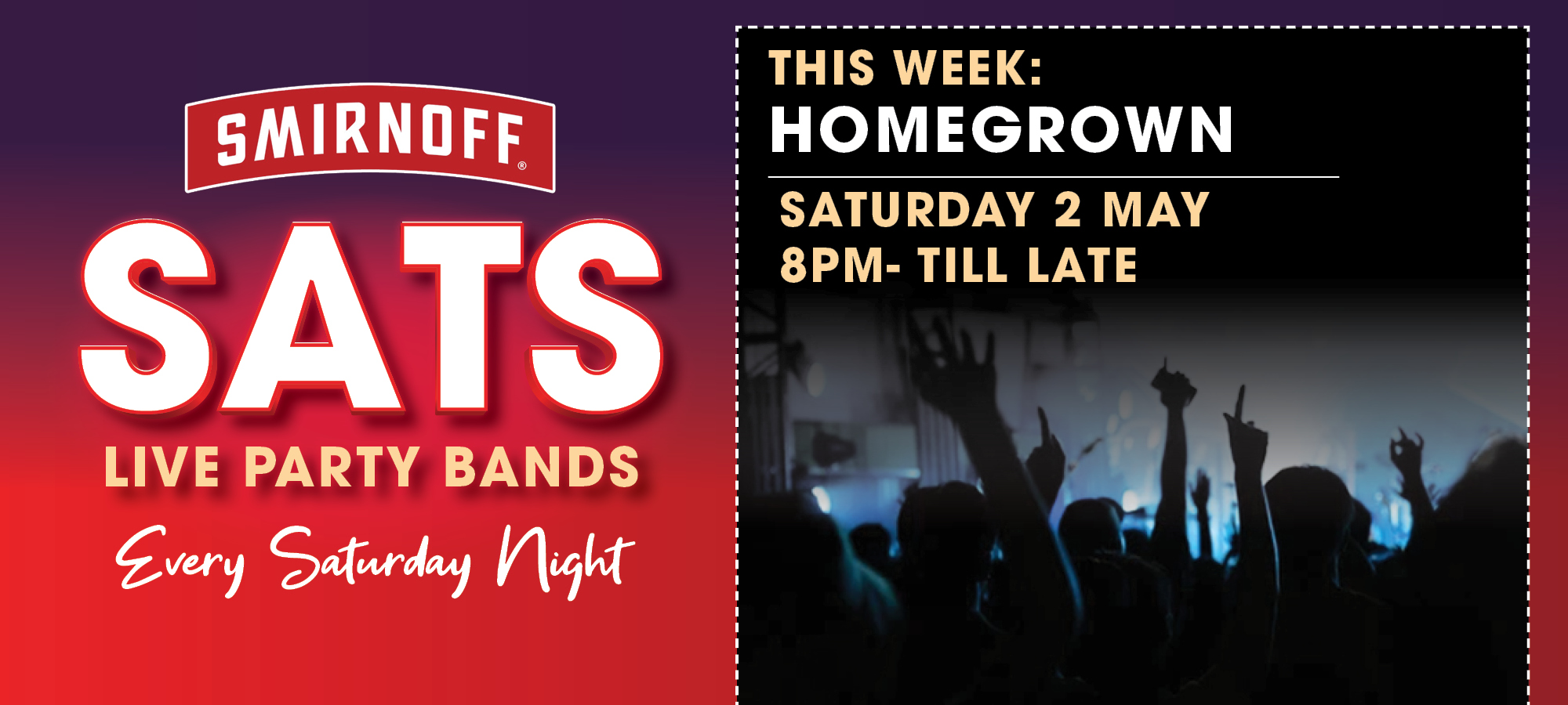 Smirnoff Sats: Homegrown