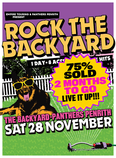 Rock The Backyard 3 Music Festival