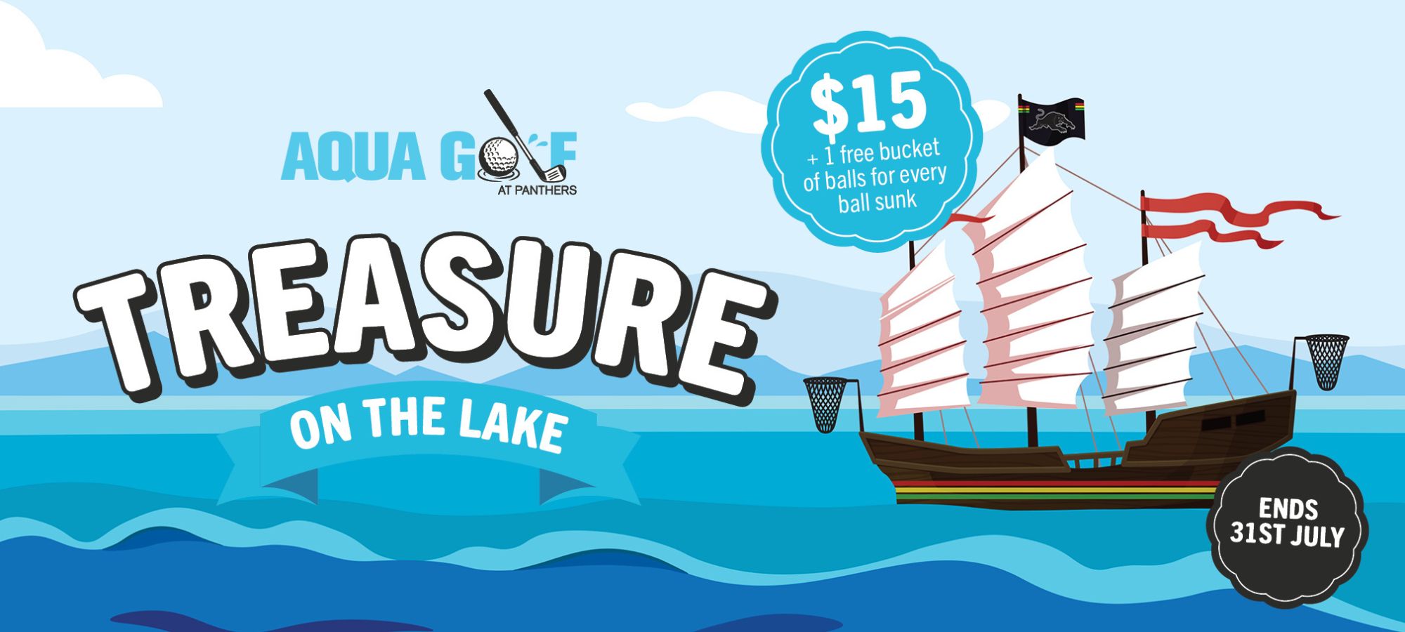 AQUA GOLF | Treasure by the Lake