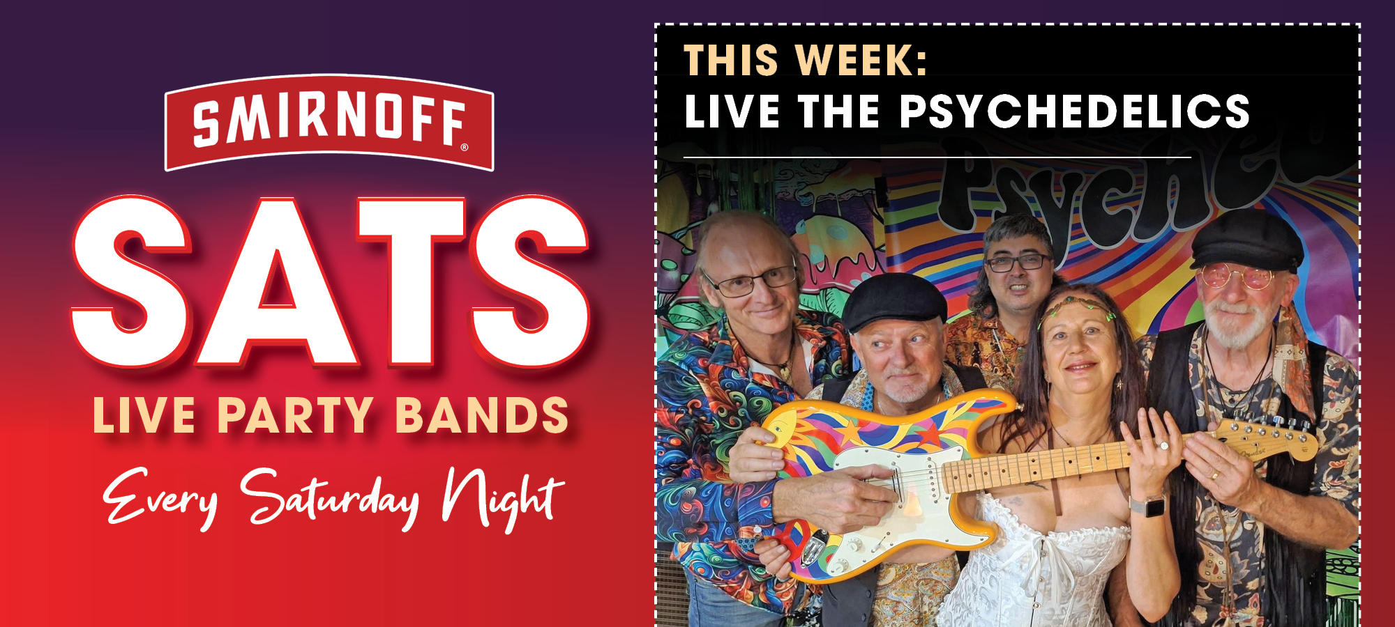 Smirnoff Sats: Live the Psychedelics