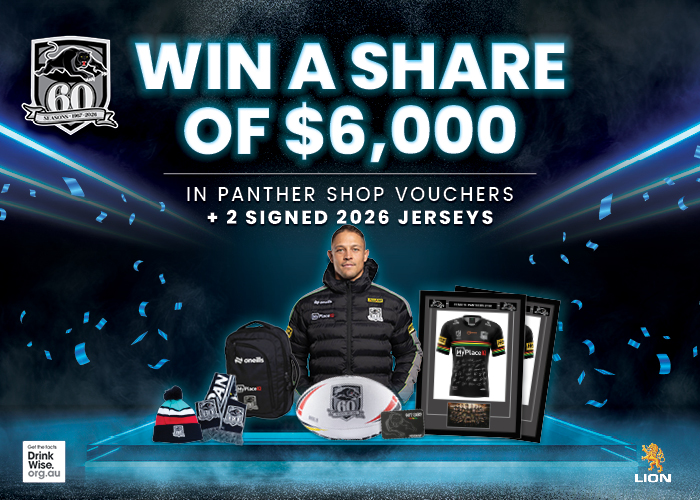 Win a Share of $6,000 in Panther Shop Vouchers