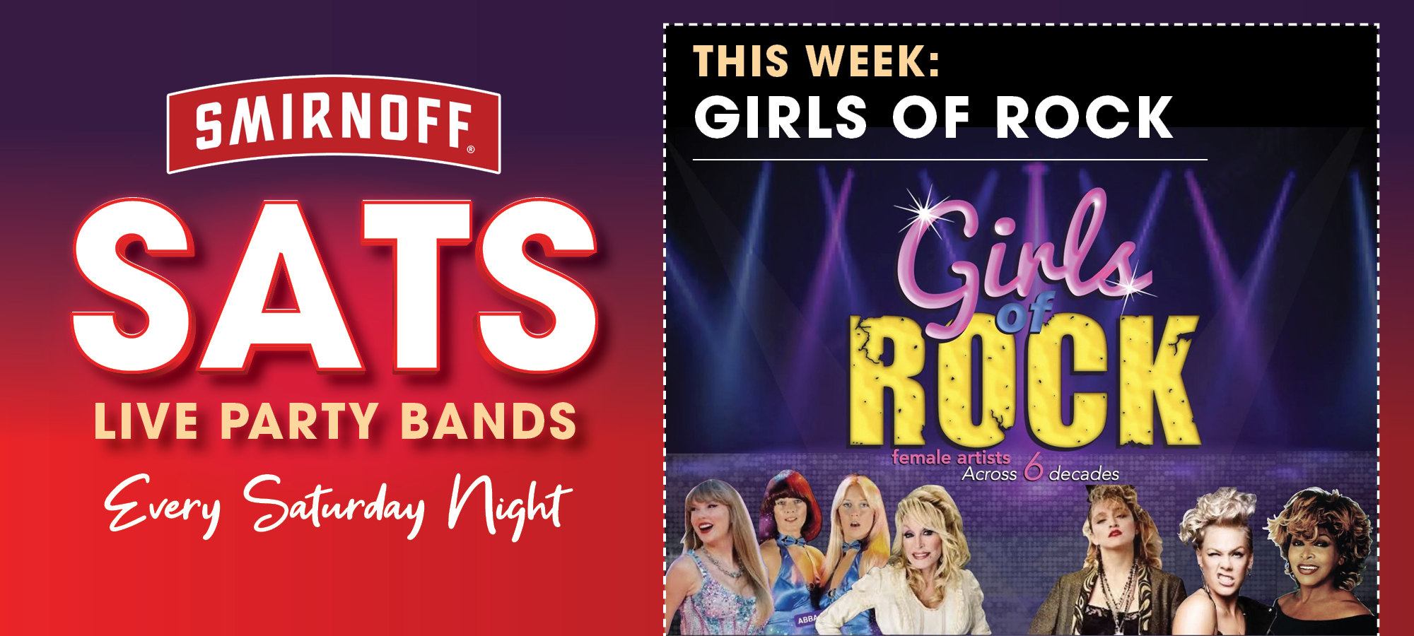 Smirnoff Sats: Girls of Rock
