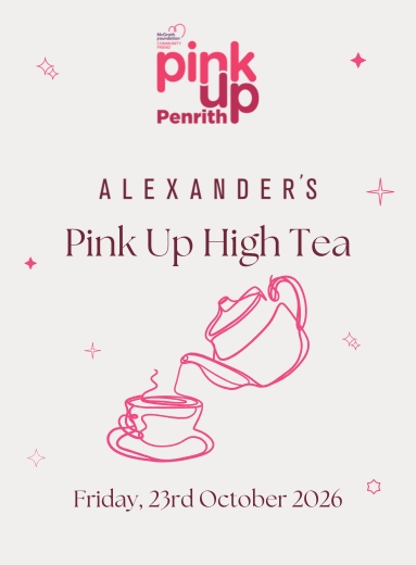 Alexander's Pink Up High Tea 2026