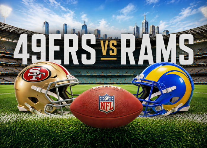 NFL MELBOURNE GAME | 49ERS V RAMS