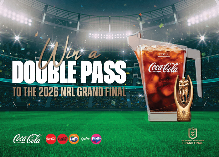 Win a Double Pass to the 2026 NRL Grand Final