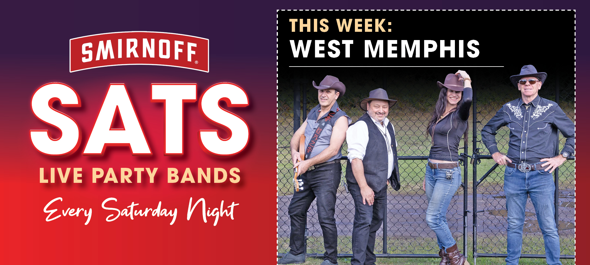 Smirnoff Sats: West Memphis