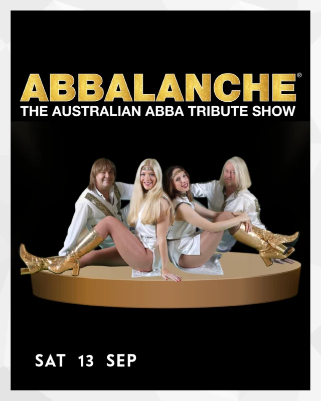 Mamma Mia, here we go again! 🎤✨

It’s time to dust off those platforms and sing your heart out — Abbalanche®, Australia’s #1 ABBA party, is coming to Panthers Penrith! 🎤✨

Five-time ACE award winner and the ultimate ABBA tribute, this show sells out across the country — don’t miss your chance to dance, laugh and relive the magic!

🎟️ Tickets are selling FAST — grab yours now! https://bit.ly/ABBAPP25